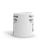 My Joints Go Out More Than I Do Ehlers Danlos EDS Coffee Tea Mug - Choose Size - Sunshine and Spoons Shop