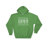 Out of Spoons. Just Knives Left Spoonie Hoodie Sweatshirt - Choose Color - Sunshine and Spoons Shop