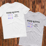 Raising My Arrows Psalms Personalized Unisex Shirt - Choose Color - Sunshine and Spoons Shop