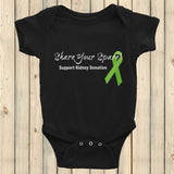 Share Your Spare Kidney Donation Onesie Bodysuit - Choose Color - Sunshine and Spoons Shop