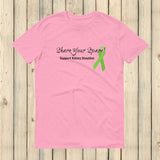 Share Your Spare Kidney Donation Unisex Shirt - Choose Color - Sunshine and Spoons Shop