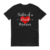 Sister of a Heart Warrior CHD Heart Defect Unisex Shirt - Choose Color - Sunshine and Spoons Shop