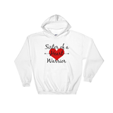 Sister of a Heart Warrior CHD Heart Defect Hoodie Sweatshirt - Choose Color - Sunshine and Spoons Shop