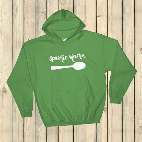Spoonie Mama Hoodie Sweatshirt - Choose Color - Sunshine and Spoons Shop