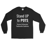 Stand Up to POTS Dysautonomia Awareness Unisex Long Sleeved Shirt - Choose Color - Sunshine and Spoons Shop