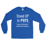 Stand Up to POTS Dysautonomia Awareness Unisex Long Sleeved Shirt - Choose Color - Sunshine and Spoons Shop