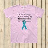 I'm Not Clumsy. This is My Dysautonomia Warrior Dance POTS Kids' Shirt - Choose Color - Sunshine and Spoons Shop