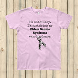 I'm Not Clumsy. This is My EDS Warrior Dance Ehlers Danlos Kids' Shirt - Choose Color - Sunshine and Spoons Shop