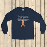 I'm Not Clumsy. This is My MS Warrior Dance Multiple Sclerosis Unisex Long Sleeved Shirt - Choose Color - Sunshine and Spoons Shop