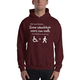 Some Wheelchair Users Can Walk Disability Awareness Hoodie Sweatshirt - Choose Color - Sunshine and Spoons Shop