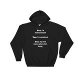 Yes, I'm Homeschooled and Socialized Hoodie Sweatshirt - Choose Color - Sunshine and Spoons Shop