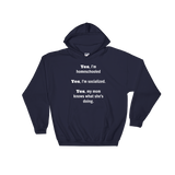 Yes, I'm Homeschooled and Socialized Hoodie Sweatshirt - Choose Color - Sunshine and Spoons Shop