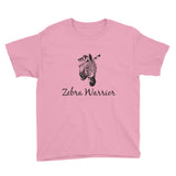 I Am a Zebra Warrior Rare Disease Ehlers Danlos EDS Kids' Shirt - Choose Color - Sunshine and Spoons Shop