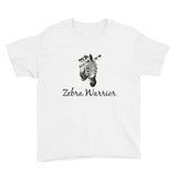 I Am a Zebra Warrior Rare Disease Ehlers Danlos EDS Kids' Shirt - Choose Color - Sunshine and Spoons Shop