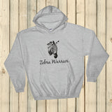 I Am a Zebra Warrior Rare Disease Ehlers Danlos EDS Hoodie Sweatshirt - Choose Color - Sunshine and Spoons Shop